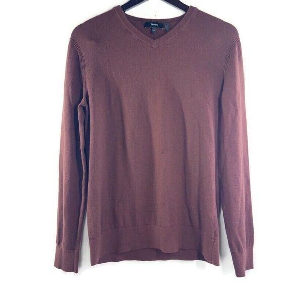 Theory Sweaters - Theory Sweater Women's Medium  Fitted V Neck‎ Luxe Merino Wool